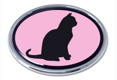 Cat Pink Chrome Emblem image