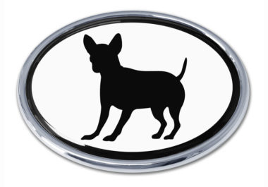 Chihuahua White Chrome Emblem image