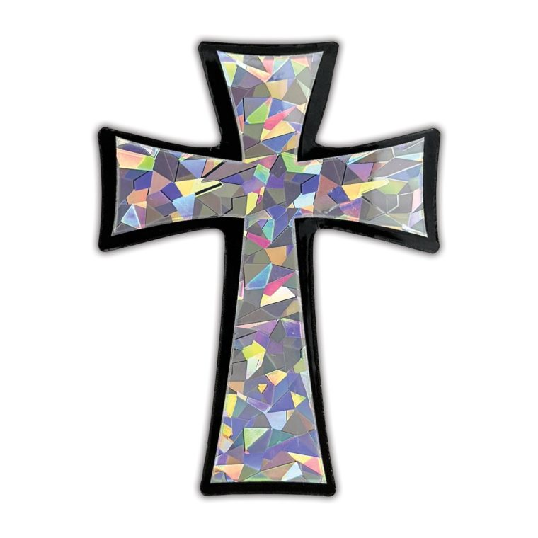 Cross Tapered Reflective Decal