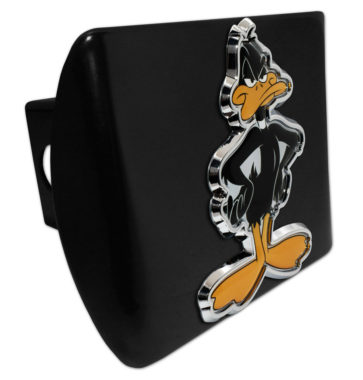 Daffy Duck Black Metal Hitch Cover