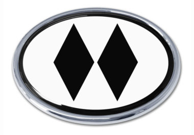 Black Diamond White Chrome Emblem image
