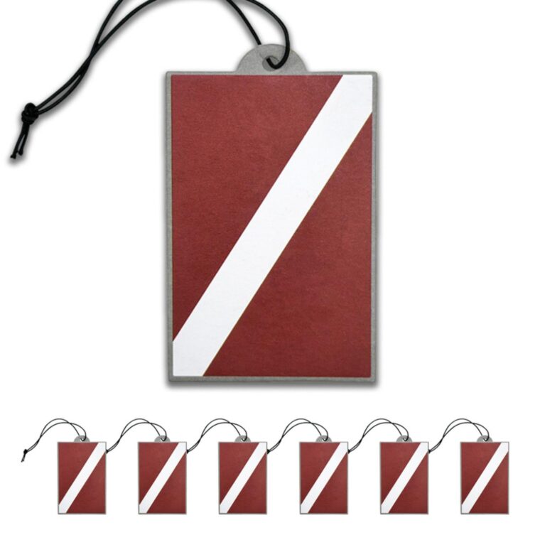 Dive Flag Air Freshener 6-Pack