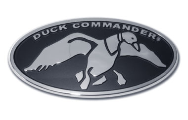 Duck Commander Chrome Emblem