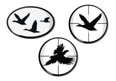 Duck Hunting 3D Decal 3-Pack