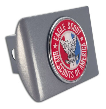 Eagle Scouts of America Brushed Hitch Cover