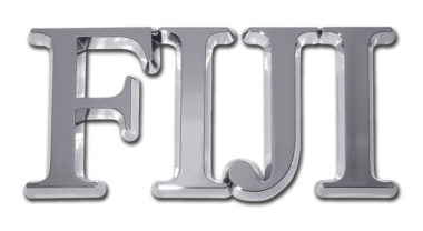 FIJI Chrome Emblem image