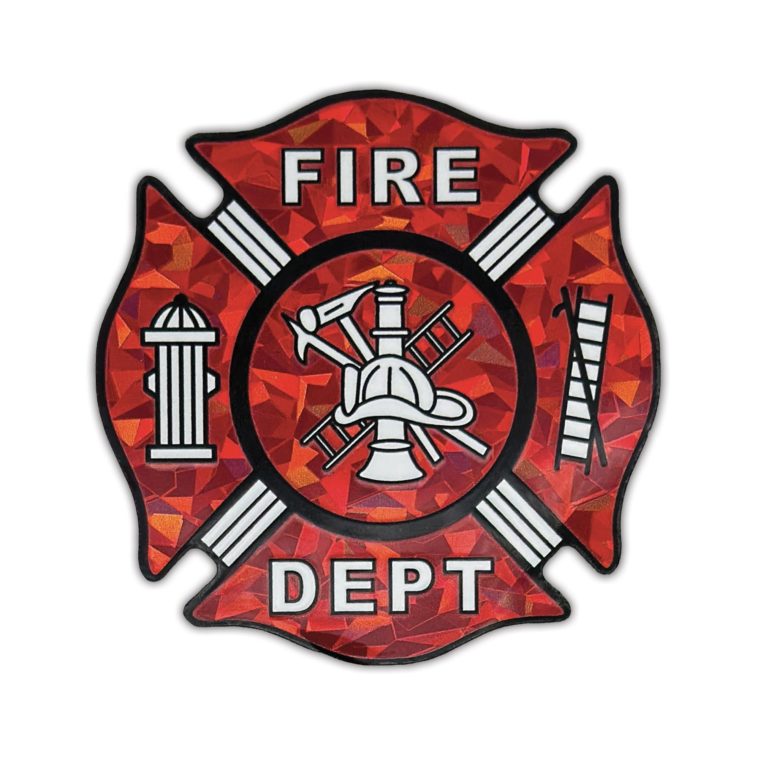 Firefighter Reflective Decal