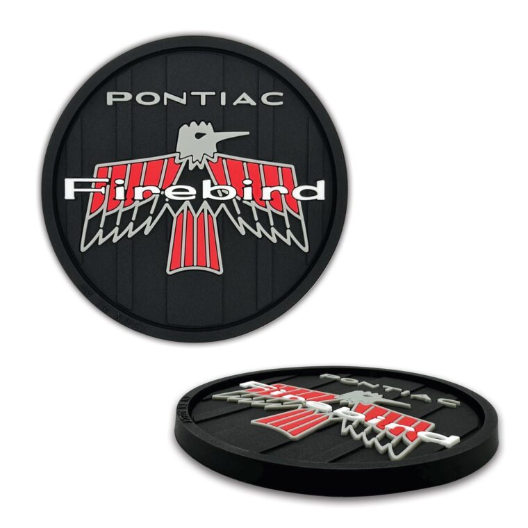 Firebird Classic 2-Pack Silicone Car Coasters