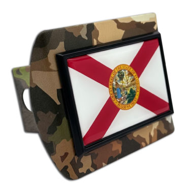 Florida Flag Camouflage Hitch Cover