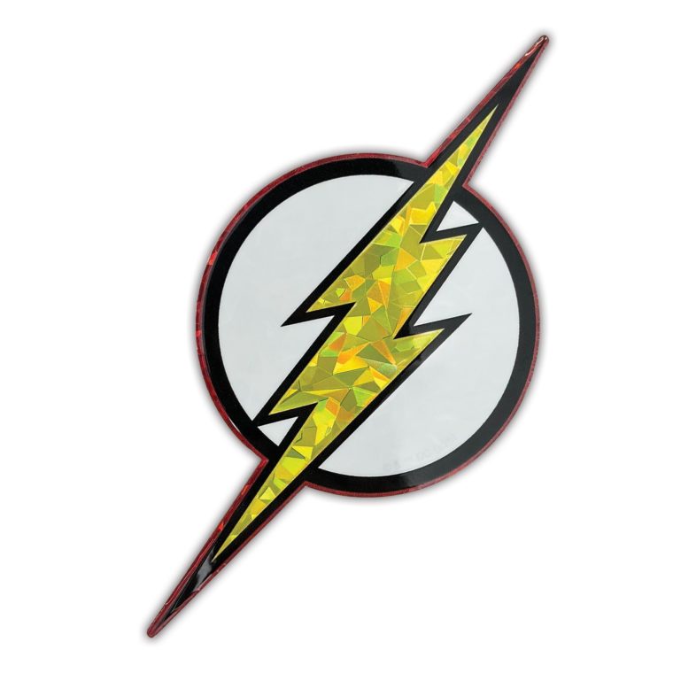 The Flash Logo Reflective Decal