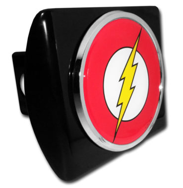 The Flash Emblem on Black Hitch Cover image