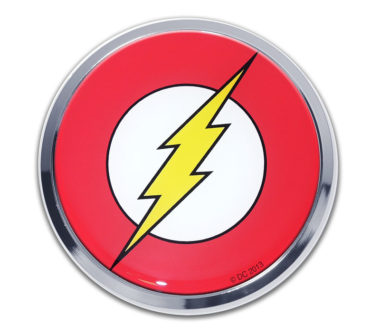 The Flash Chrome Emblem