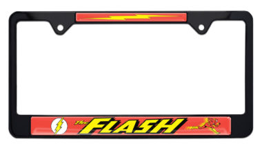 The Flash Black License Plate Frame
