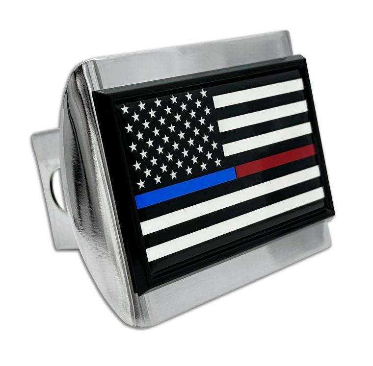 First Responders Chrome Hitch Cover
