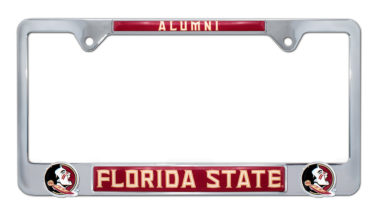 Florida State Alumni 3D License Plate Frame image