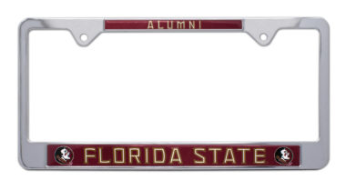 Florida State Alumni License Plate Frame image