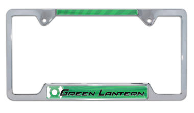 Green Lantern Open License Plate Frame image