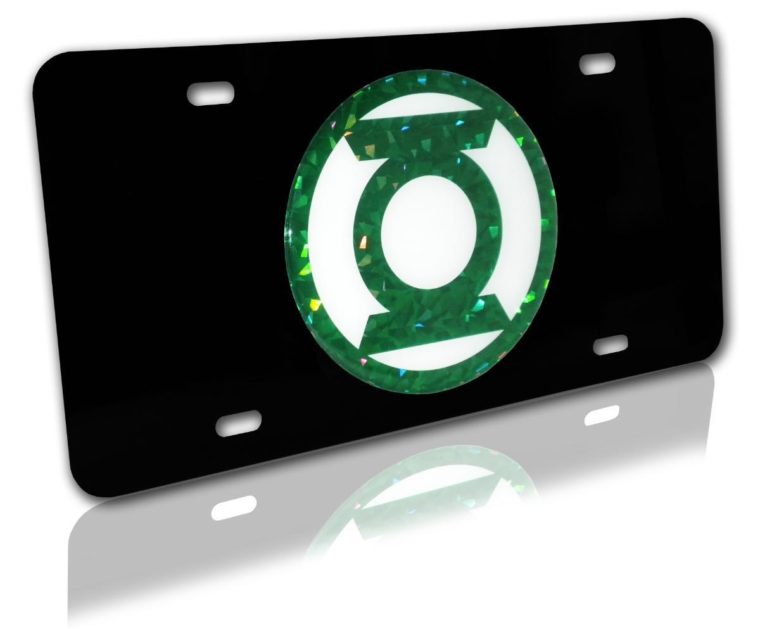 Green Lantern License Plate