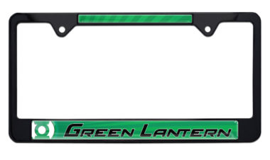 Green Lantern Black License Plate Frame image