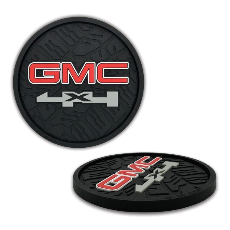 GMC 4x4 Silicone Car Coasters
