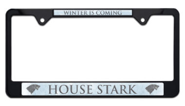 House Stark License Plate Frame