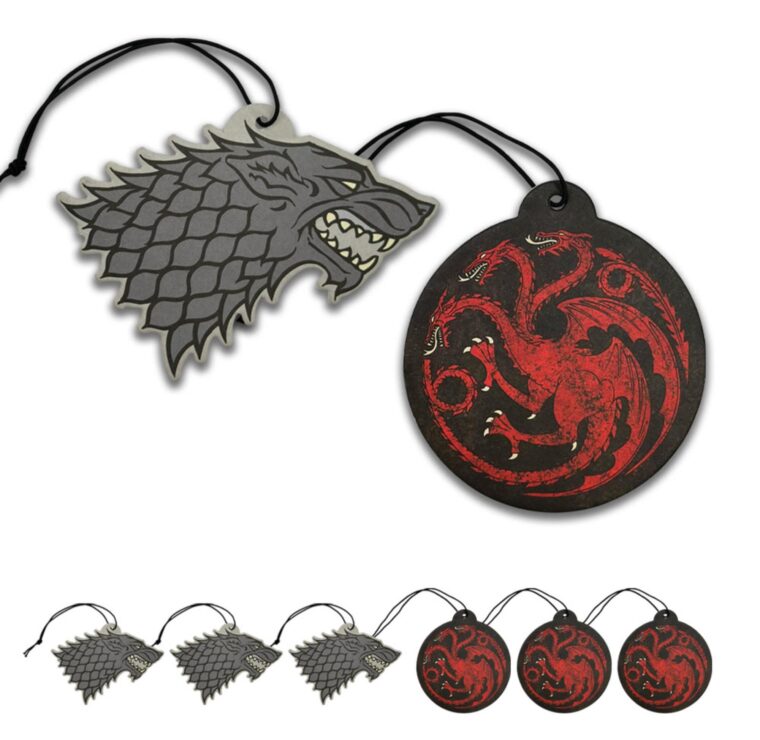 Stark & Targaryen Air Freshener 6-Pack