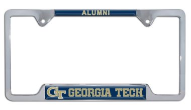 Georgia Tech Alumni Chrome License Plate Frame image