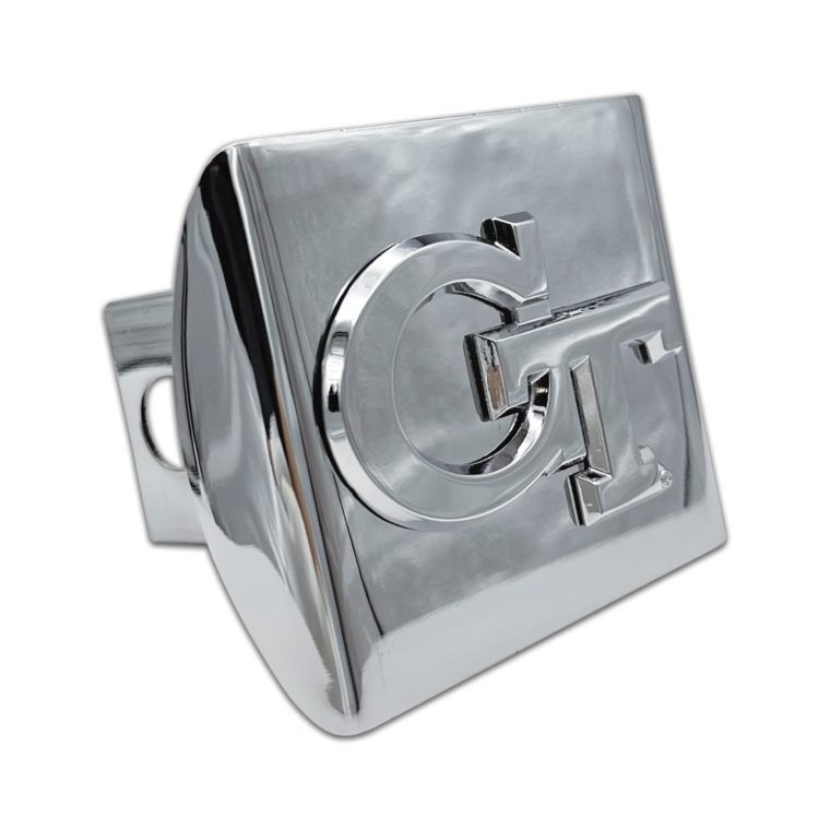 Georgia Tech Chrome Hitch Cover image
