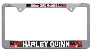 Harley Quinn License Plate Frame image