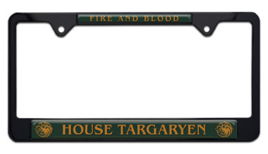 House Targaryen Green License Plate Frame