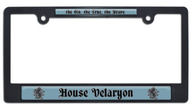 House Velaryon Plastic License Plate Frame