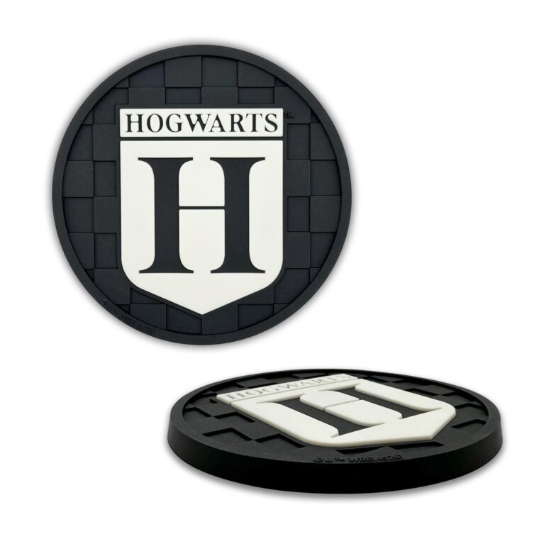 Harry Potter Hogwarts Silicone Car Coasters 2-Pack