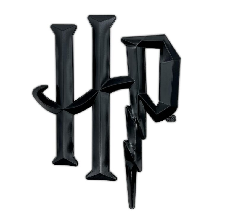 Harry Potter Hogwarts Black Emblem