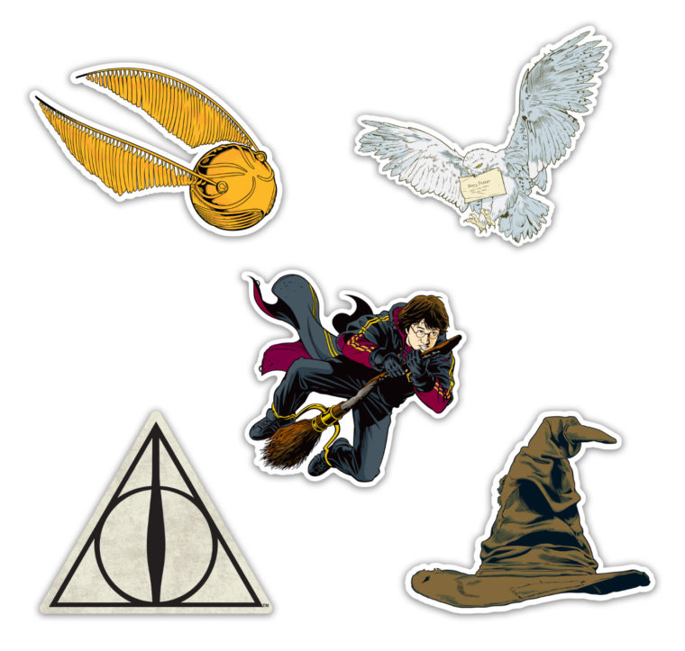Harry Potter Icons Decal 5-Pack
