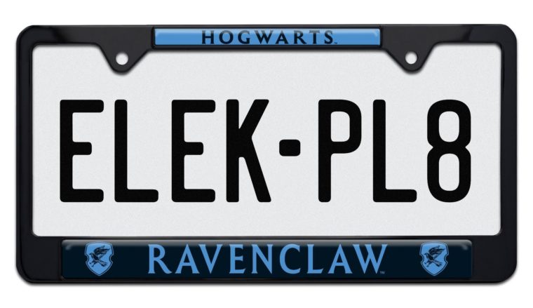Harry Potter Ravenclaw Black Standard License Plate Frame