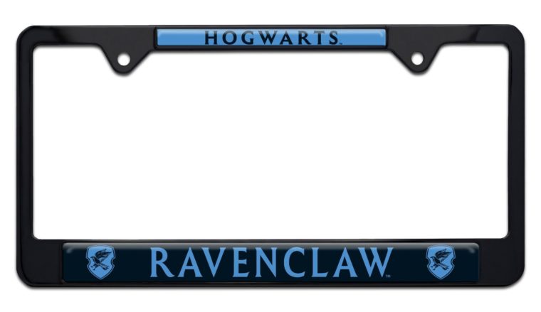 Harry Potter Ravenclaw Black Standard License Plate Frame