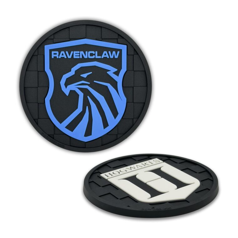 Harry Potter Ravenclaw & Hogwarts Silicone Car Coasters 2-Pack