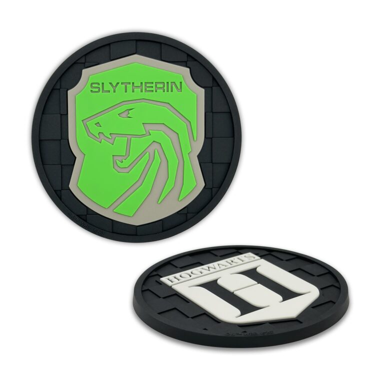 Harry Potter Slytherin & Hogwarts Silicone Car Coasters 2-Pack