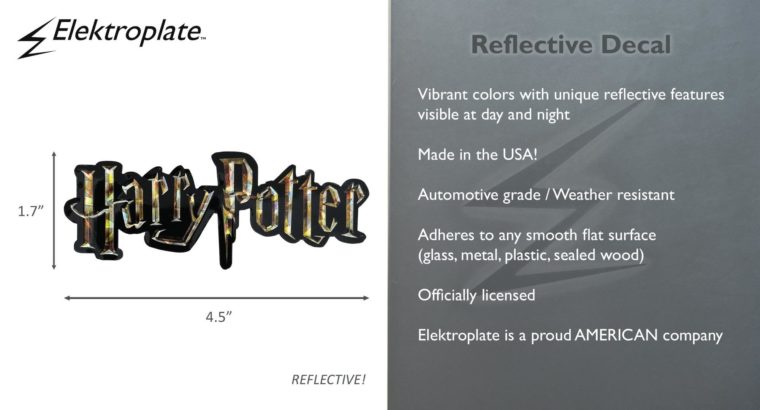 Harry Potter Logo Reflective Decal