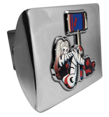 Harley Quinn Chrome Hitch Cover image
