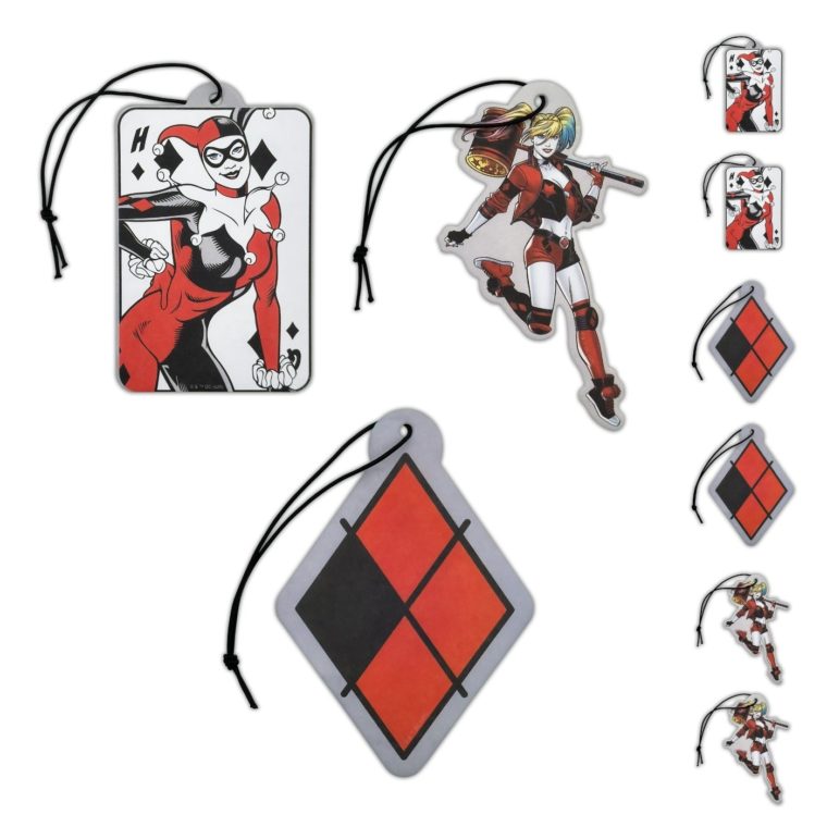 Harley Quinn Air Fresheners 6-Pack