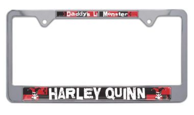 Harley Quinn License Plate Frame image