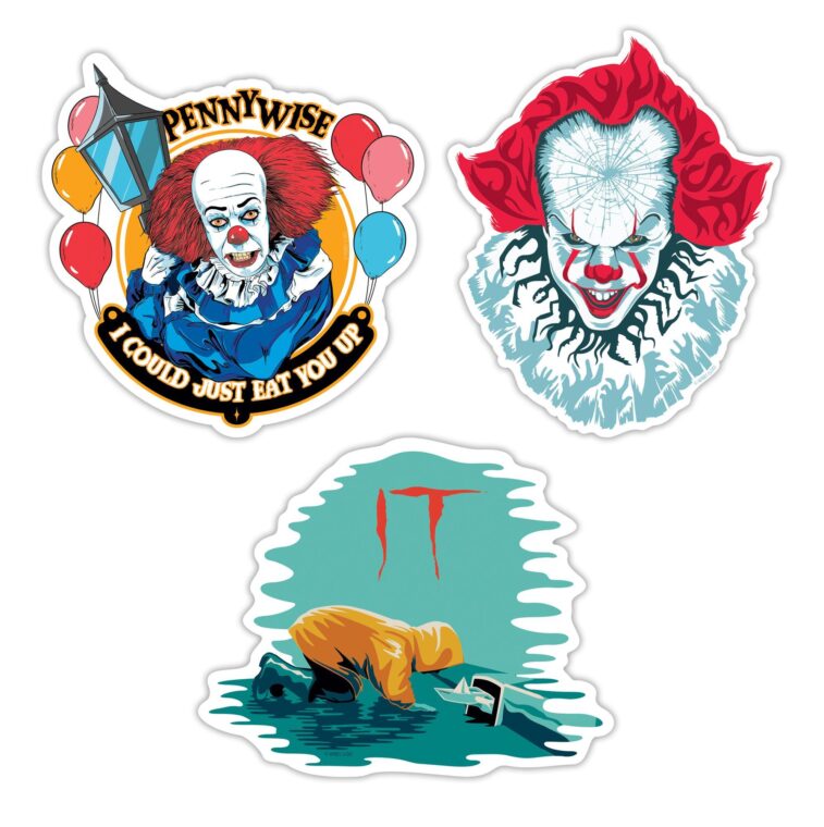 IT Pennywise Decals – 3 Pack image