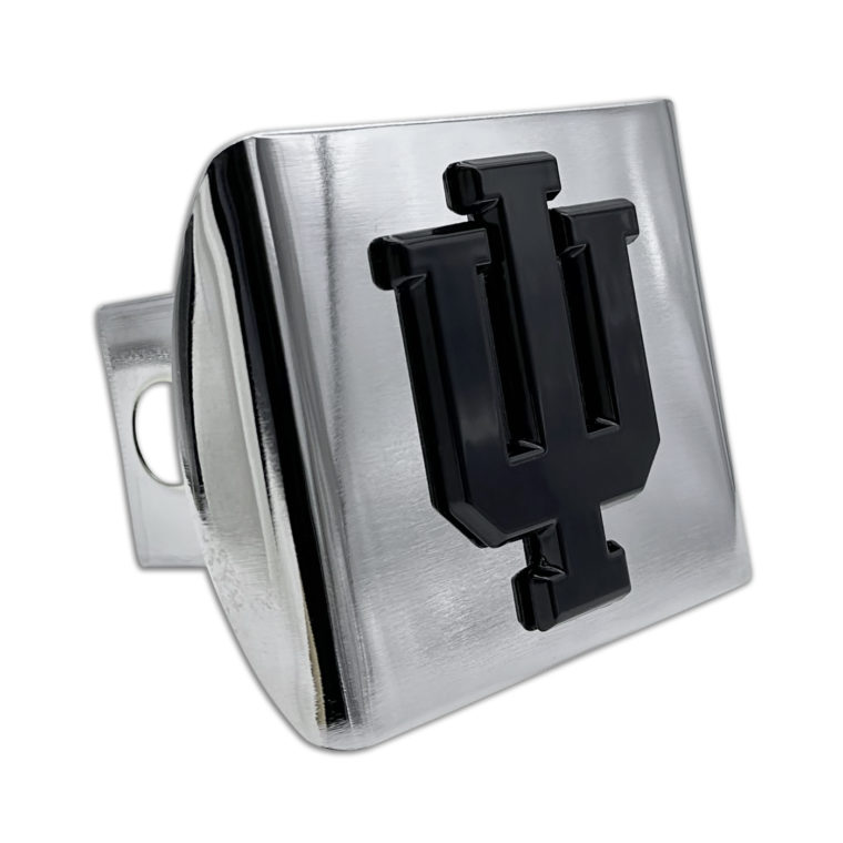 Indiana University Chrome Hitch Cover