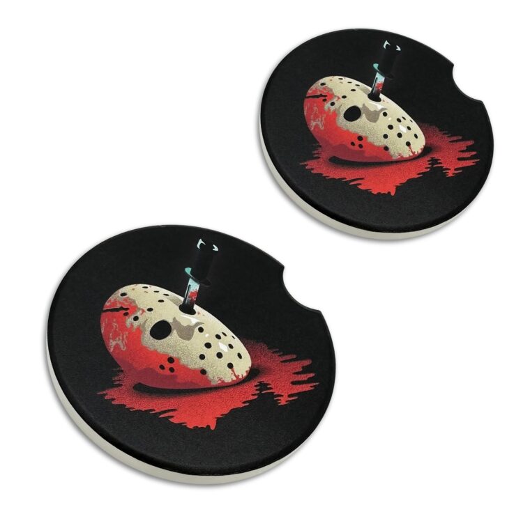 Jason Knife Ceramic Coaster 2 Pack image