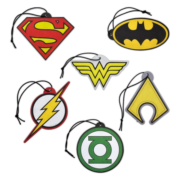 Justice League Logo Air Freshener 6-Pack