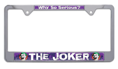 Joker License Plate Frame image