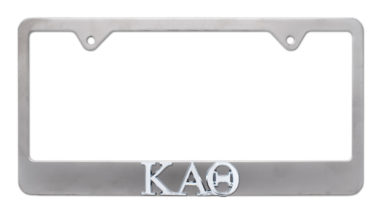 Kappa Alpha Theta Matte License Plate Frame image
