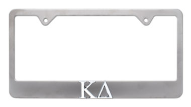 Kappa Delta Matte License Plate Frame image