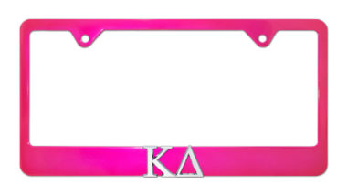 Kappa Delta Pink License Plate Frame image